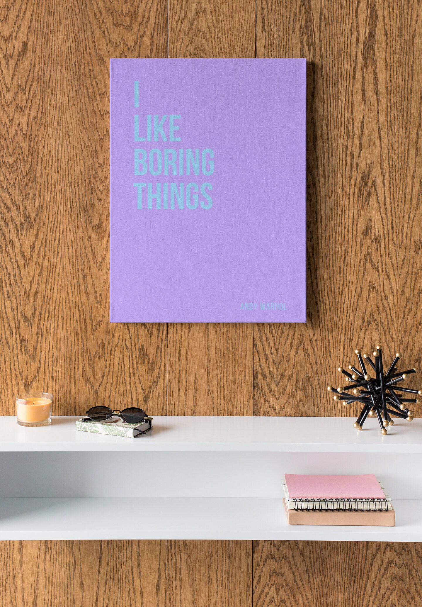 Andy Warhol Print - I Like Boring Things Print | Andy Warhol