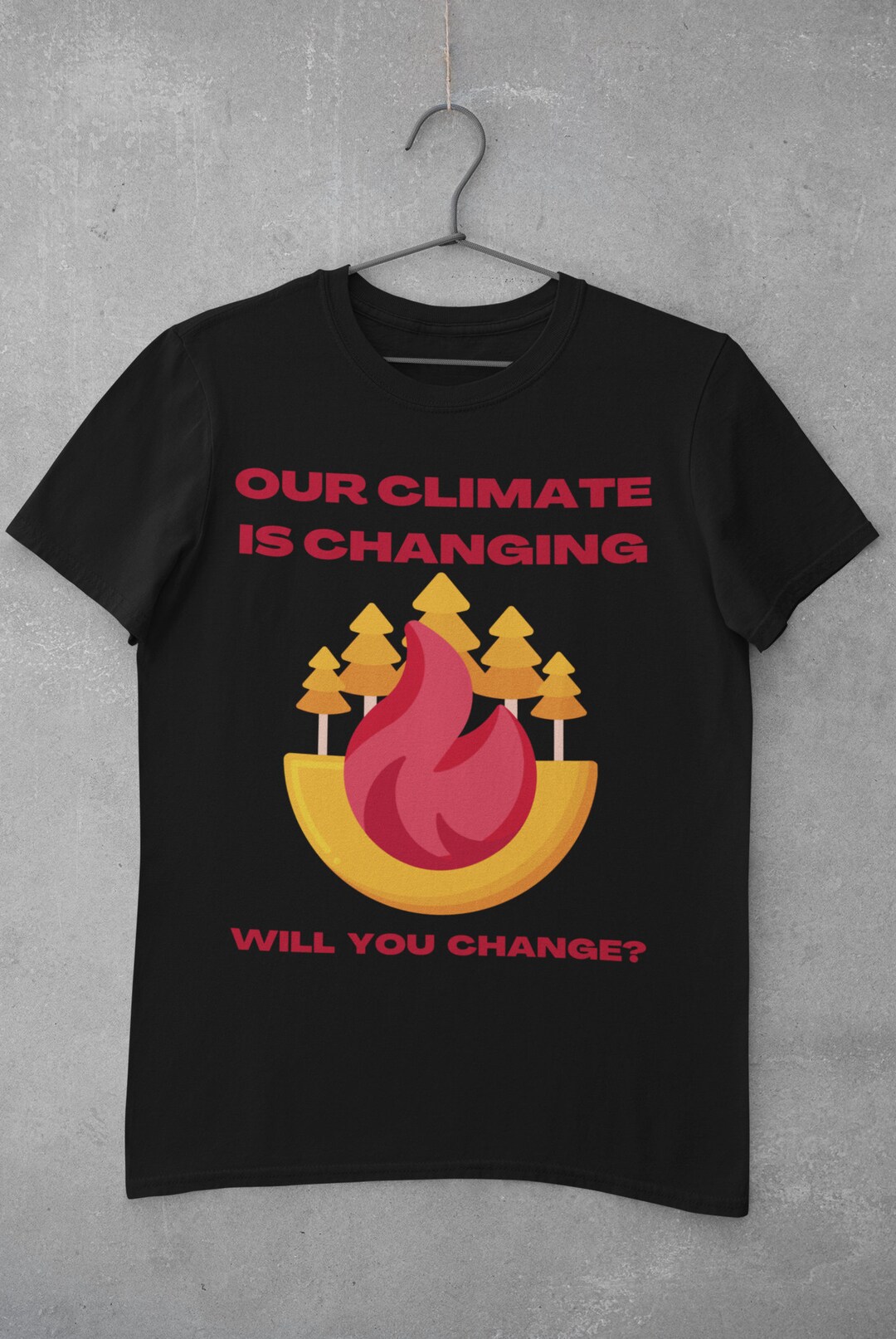 Climate Change Is Changing - Sustainably Made Unisex t-shirt