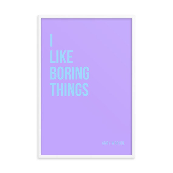 【希少】Andy Warhol ルートートI like boring thing 希少】Andy Warhol ルートートI like boring thing I like