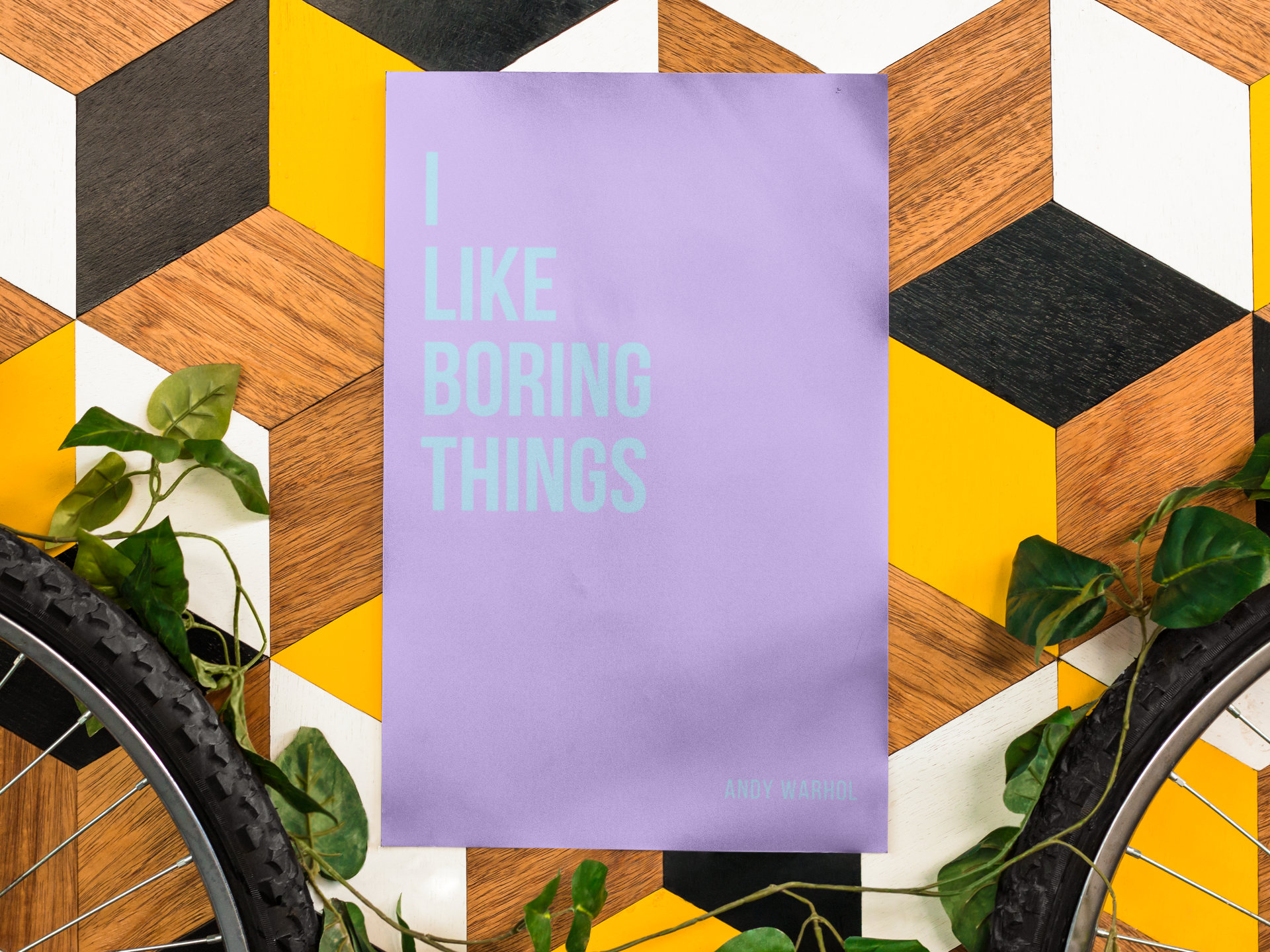 【希少】Andy Warhol ルートートI like boring thing 希少】Andy Warhol ルートートI like boring thing I Like
