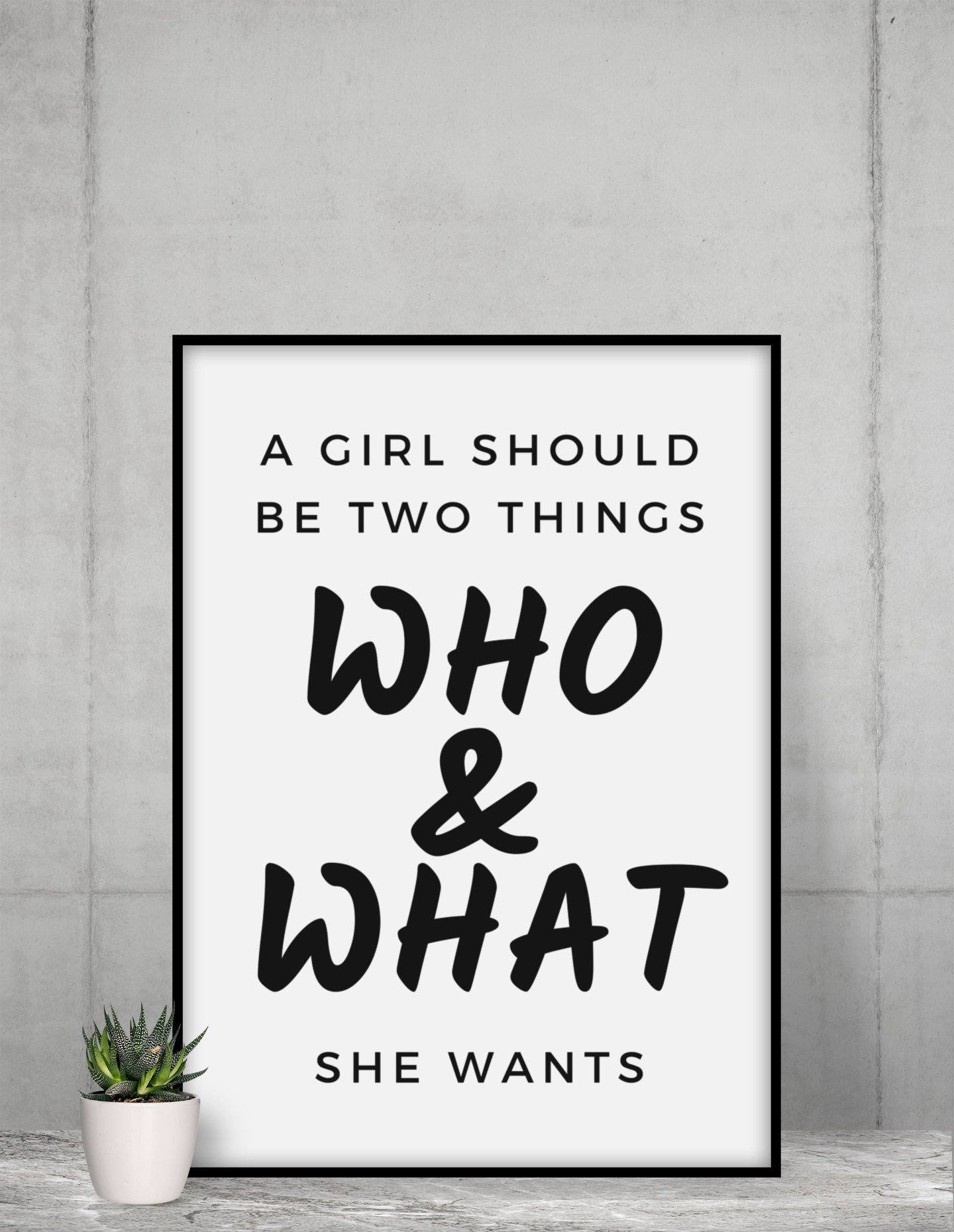 A Girl Should Be Two 