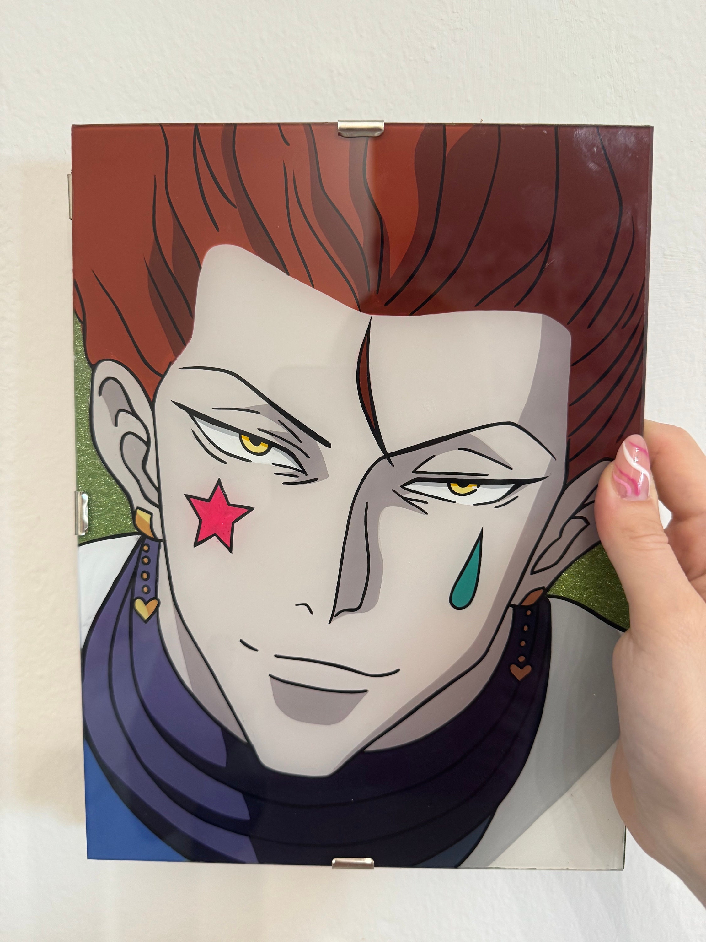 Hisoka wall art Etsy