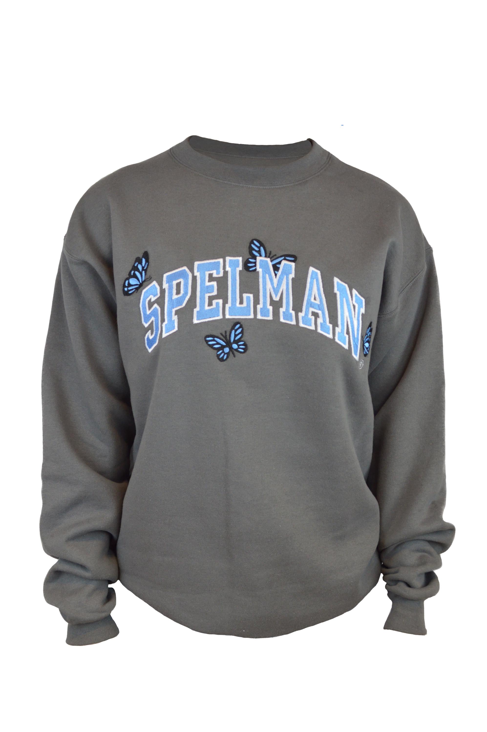 Spelman College Sweatshirt, HBCU Pullover, Spelman Embroidery, Spelman  Homecoming, Blue Butterflies - Etsy