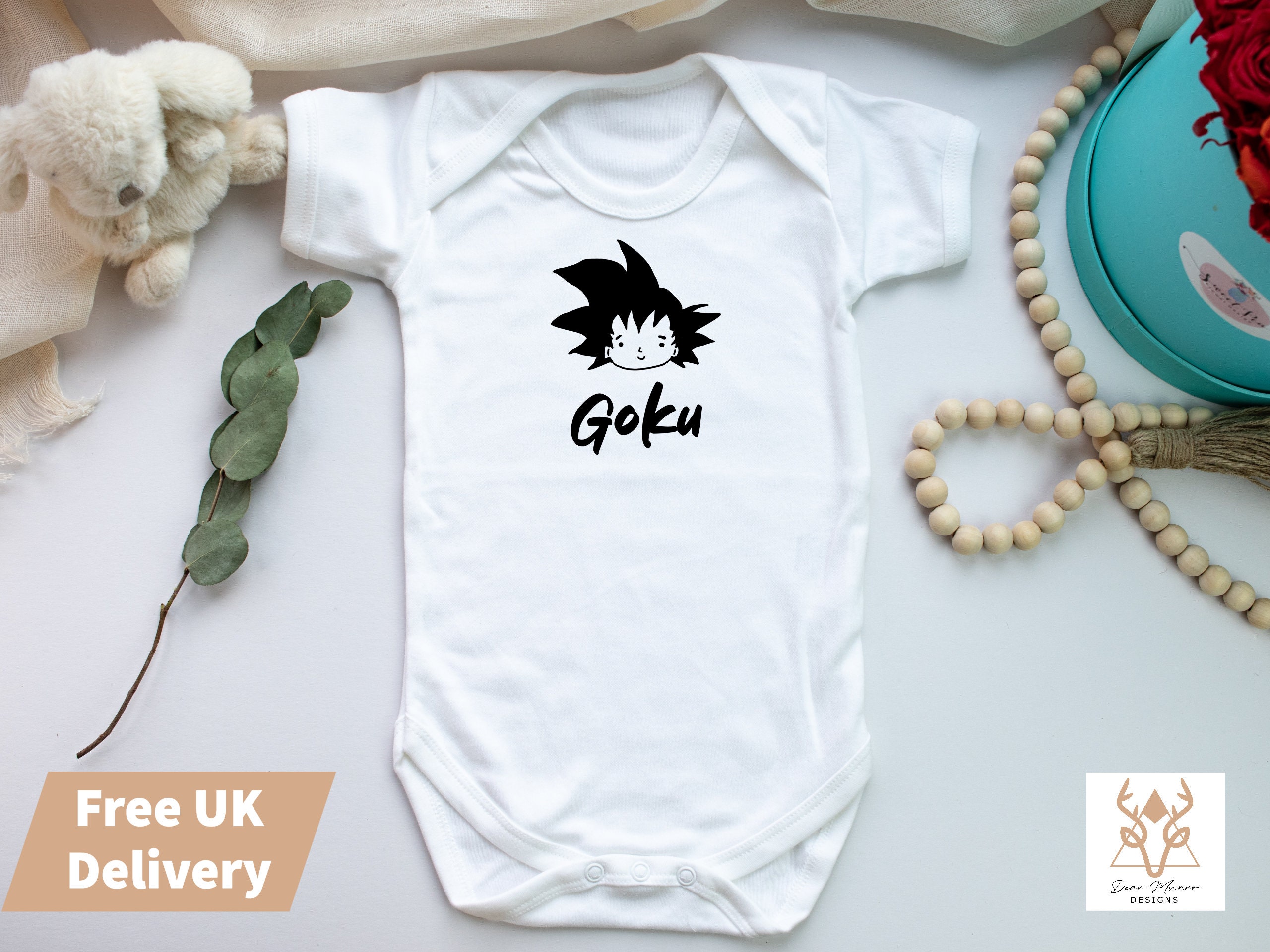 Dragon ball z baby girl clothes top