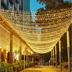 Luci da esterno impermeabili per matrimoni, feste, festival, Natale, luci decorative