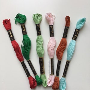 Anchor Mouline Embroidery Thread, Anchor Mouline Stranded Cotton Thread, Anchor Floss