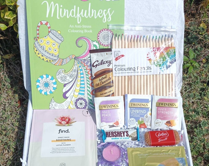 Mental Health Box, Distraction Box, Self Care Kit, Anxiety Relief Gifts ...