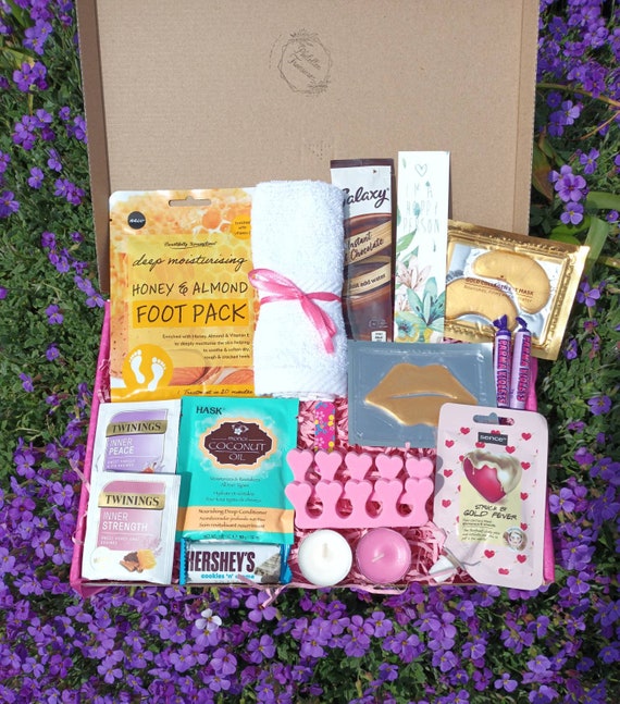 Stress Relief Care Package / Relaxation Self Care Gift Box for Friend, /  Thinking of You Gift / Spa Gift Set / Sending Some Sunshine 