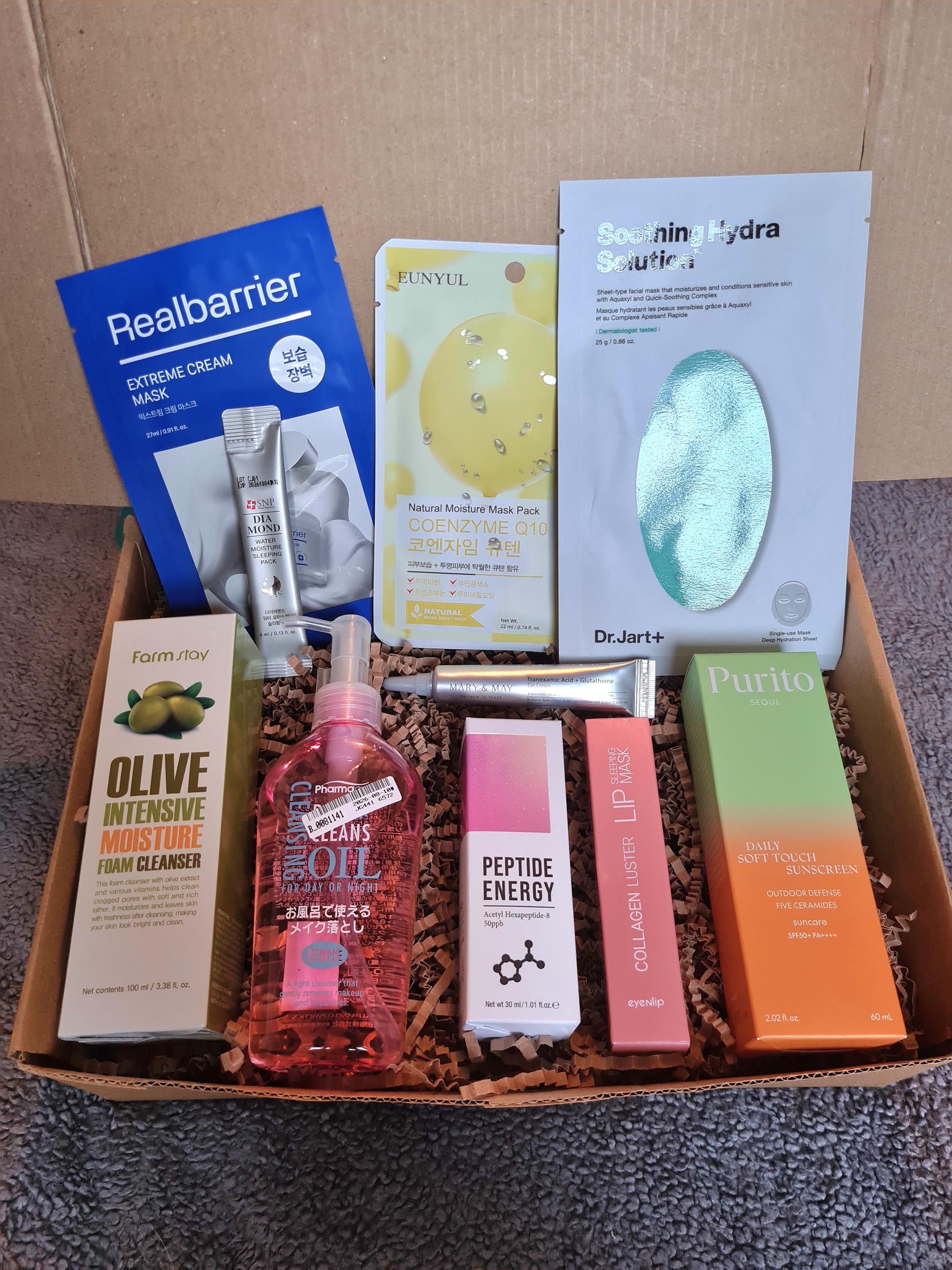 Custom Korean Skincare Gift Box: K-beauty Facial Kit, Spa Pamper