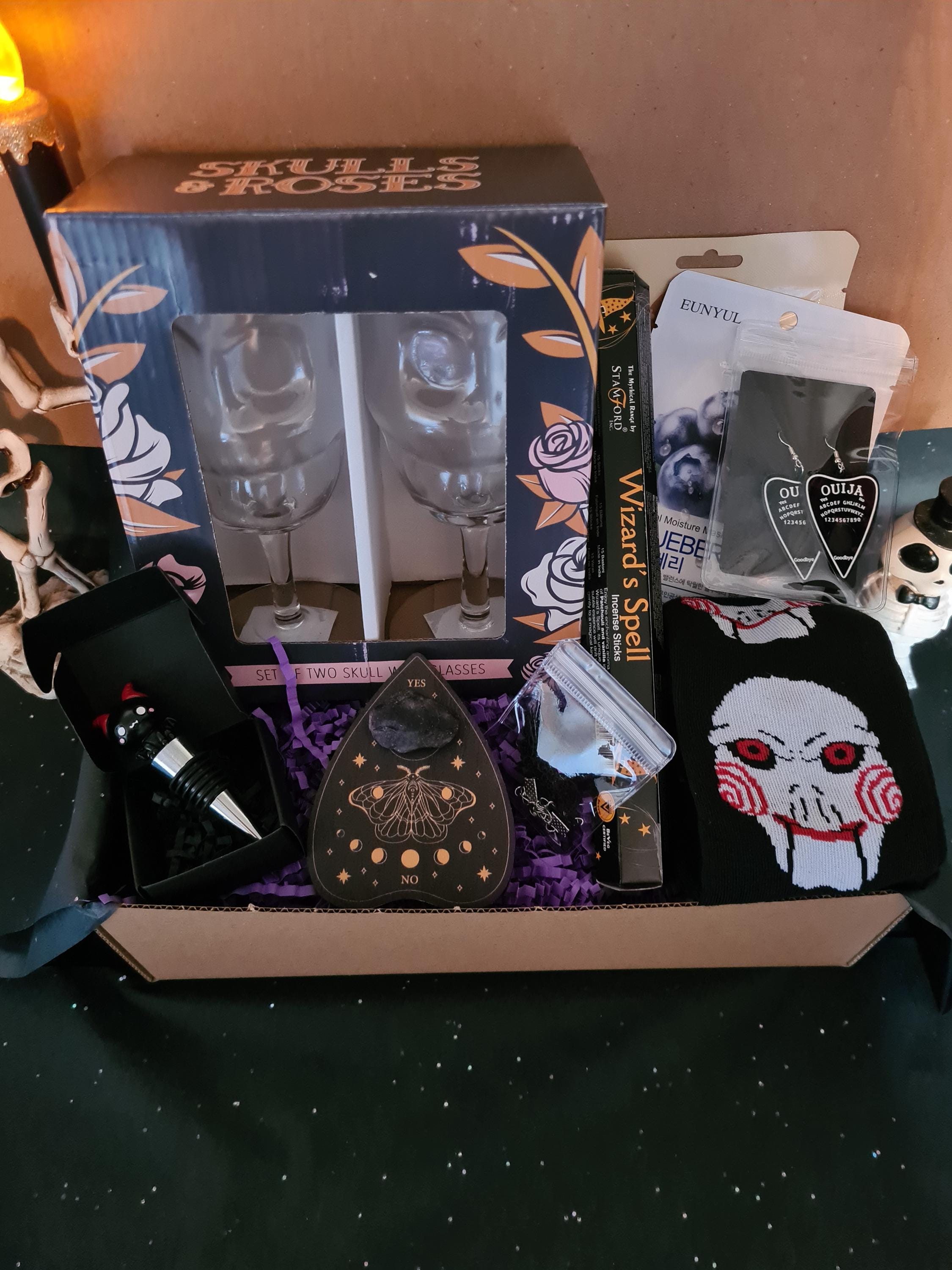 Goth Girl Gift Box, Witchy Woman Gifts, Halloween Boo Box, Self