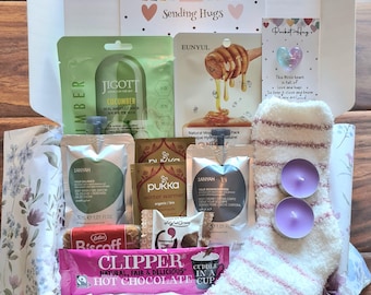Thinking of You Cadeau voor haar, knuffel geschenkdoos, Sending You Hugs in a Box, gewoon omdat, beterschap, cadeau voor vriend lange afstand, cadeauset