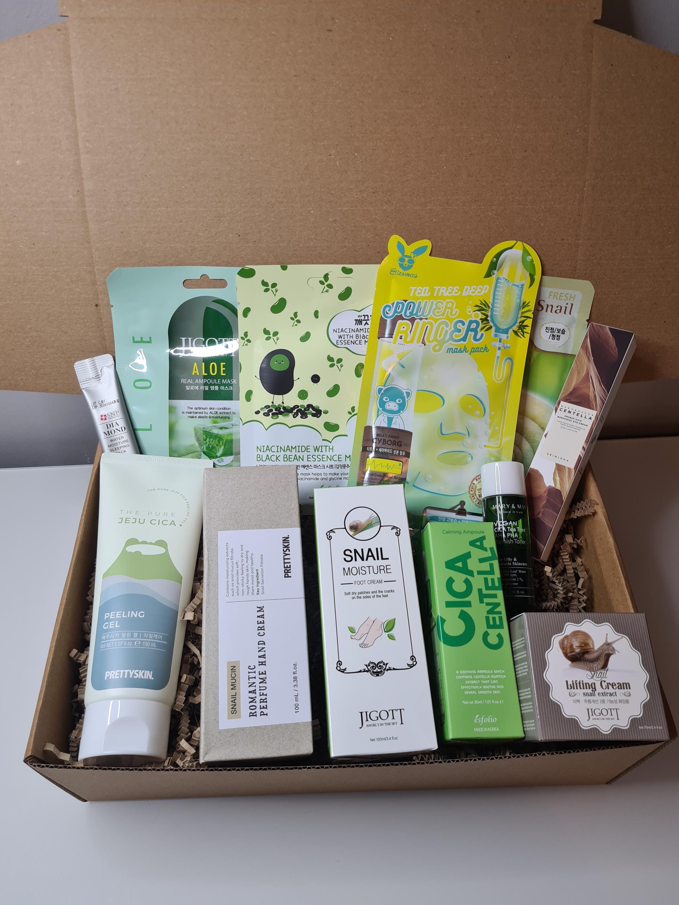 Custom Korean Skincare Gift Box: K-beauty Facial Kit, Spa Pamper