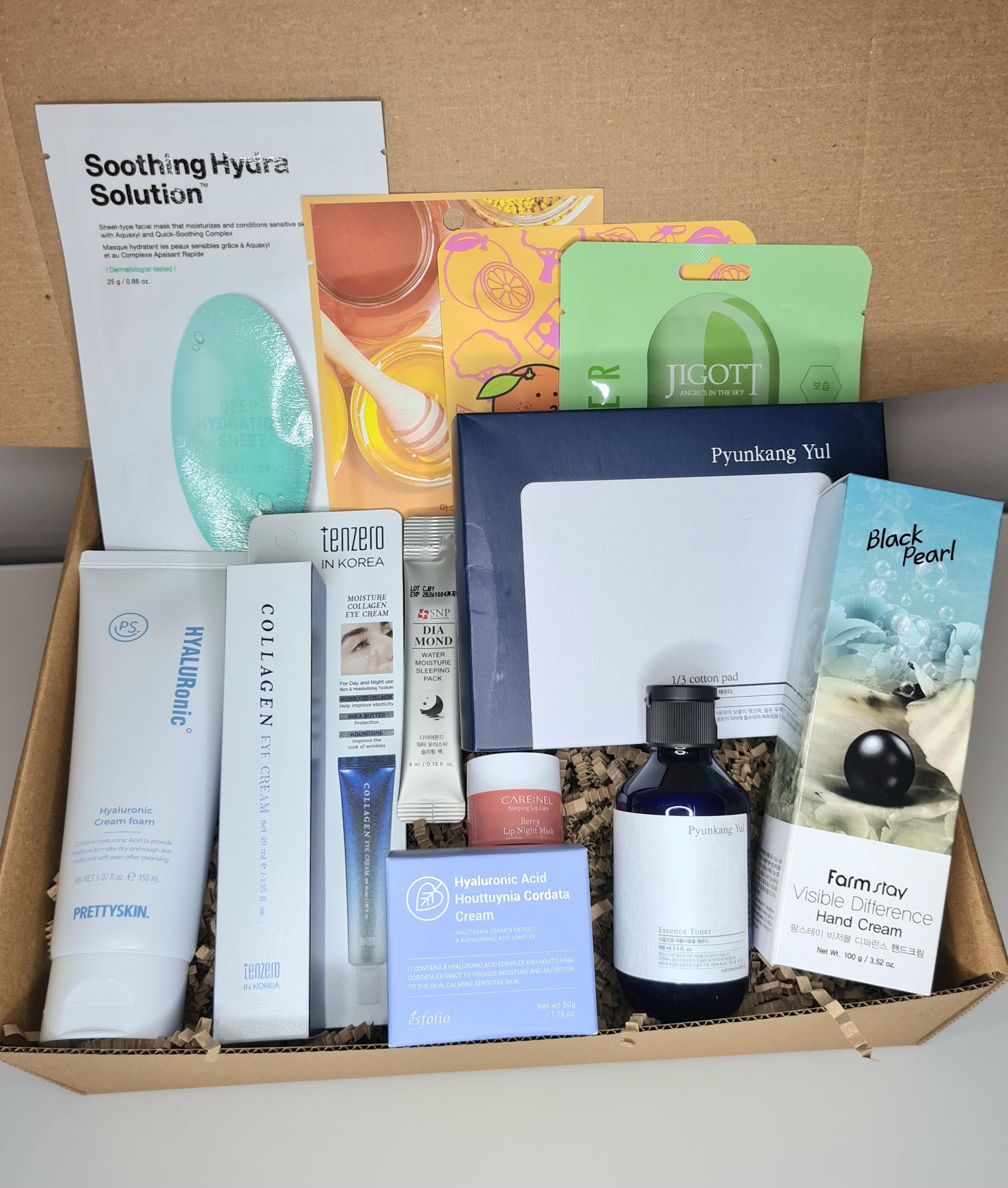 Custom Korean Skincare Gift Box: K-beauty Facial Kit, Spa Pamper