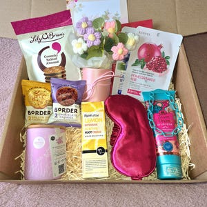 Caixa de presente de autocuidado para mulheres, pacote de cuidados aconchegante para seu conforto, presente pensando em você, cesta de mimos de spa, conjunto de presente de relaxamento, presentes para amigos