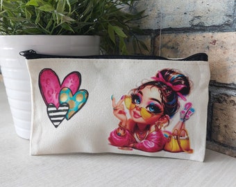 Trousse / pochette "Ado Bling Bling "