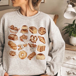 Bread Baker Shirt, Bread Chart Shirt, Baking Gift for Foodie Shirt, Sourdough Shirt baker gift, Baking Shirt, Bread Tshirt, Bakery shirt tee