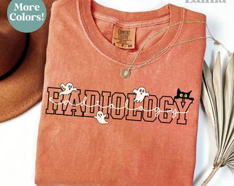 Halloween Radiology Shirt for Radiologist Halloween Rad Tech Shirt Radiology Department Tee Spooky Rad Tech Tshirt Halloween Xray Tech shirt