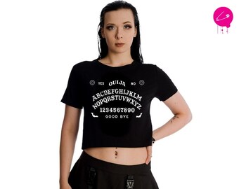 Emo Crop Top Etsy Uk