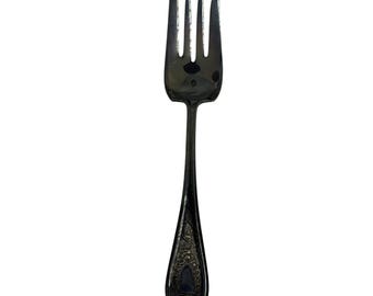 VTG 1847 Rogers Bros Dinner Fork Silver Plated Ornate Handle Design Replacment
