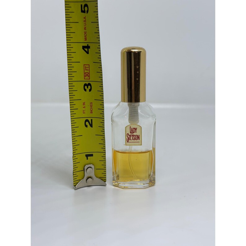 VTG Lady Stetson Eau De Cologne Spray 0.5 Fl Oz Perfume Gold Cap Old Stock 45% bild 6