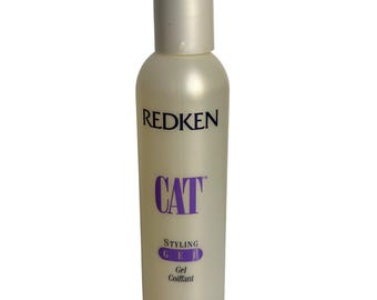 Gel para peinar CAT Redken VTG / 177 ml (6 fl oz) Producto capilar usado Fórmula de salón (no completo)