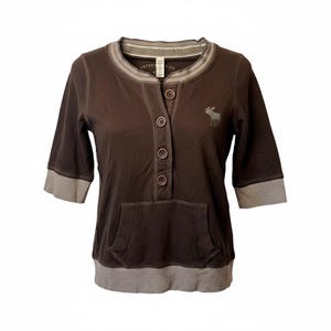Womens Abercrombie Henley Tops - Etsy