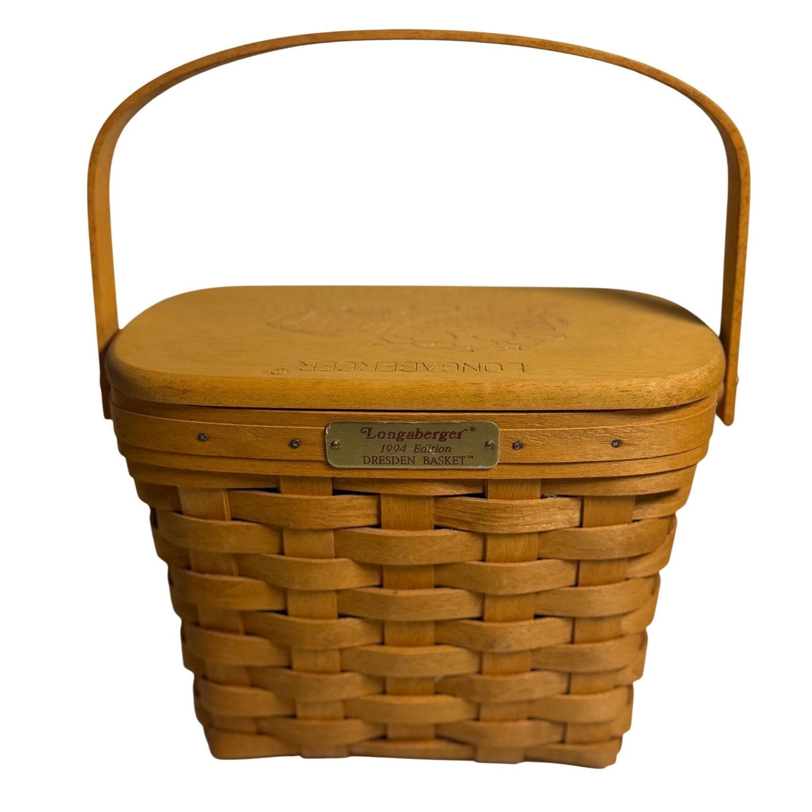 Longaberger Basket 1994 Dresden - Etsy