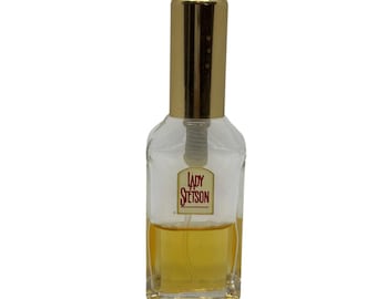 VTG Lady Stetson Eau De Cologne Spray 0.5 Fl Oz Perfume Gold Cap Old Stock 45%