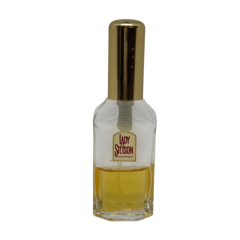 VTG Lady Stetson Eau De Cologne Spray 0.5 Fl Oz Perfume Gold Cap Old Stock 45% bild 1