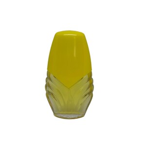 VTG 1990 Mystic Impressions Sunflowers Eau de Parfum 4" Bottle Yellow Cap Decor