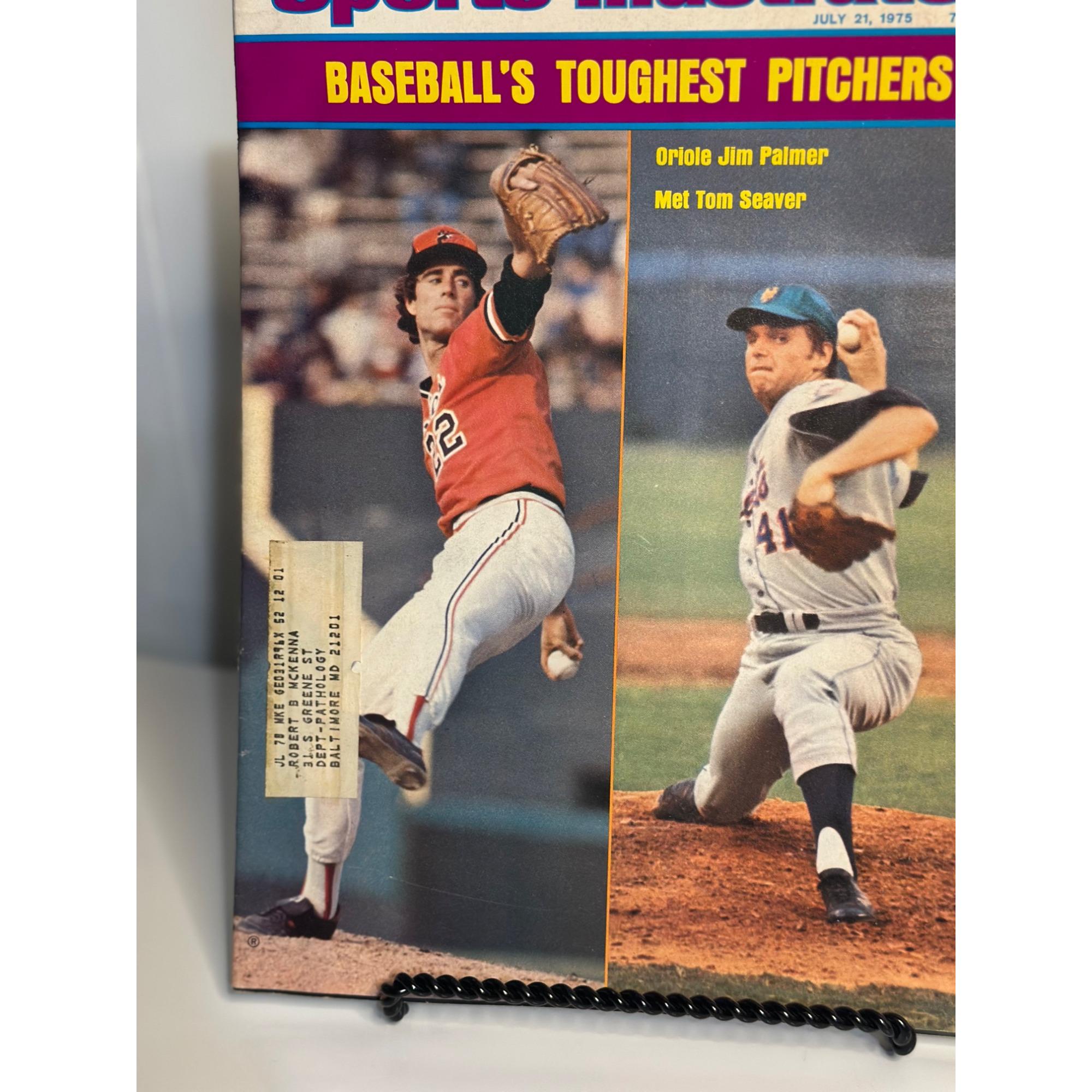 Baltimore Orioles Jim Palmer Sports Illustrated Magazine Cover