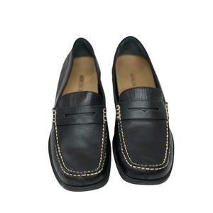 Vintage Square Toe Loafer - Etsy