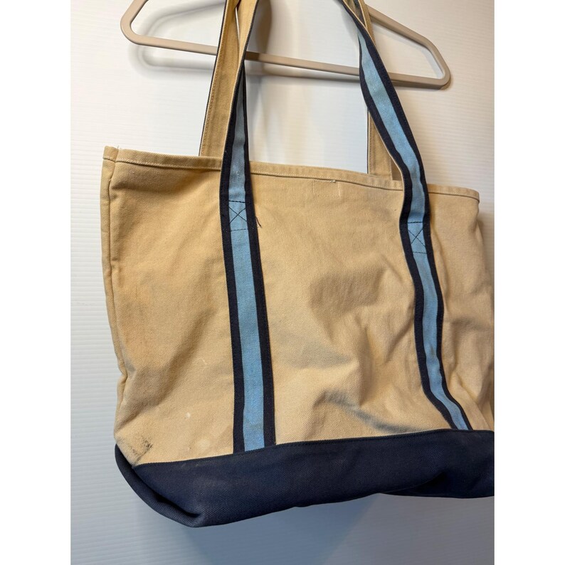 Bolso tote vintage de Disney World, lona color canela, 1971, Mickey Mouse, bolso de playa retro para viajes imagen 8