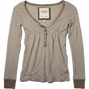 Vintage Abercrombie Babydoll Top - Etsy