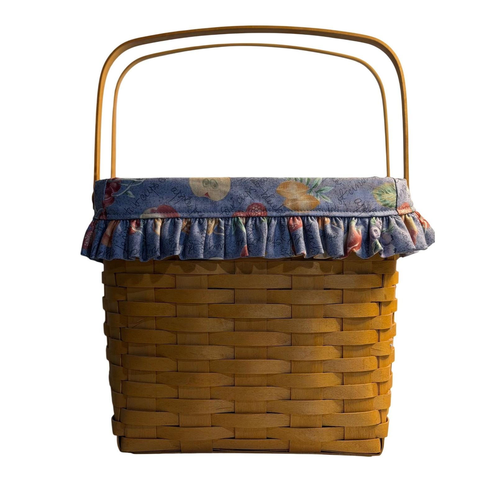 Longaberger 2 Handle Basket - Etsy