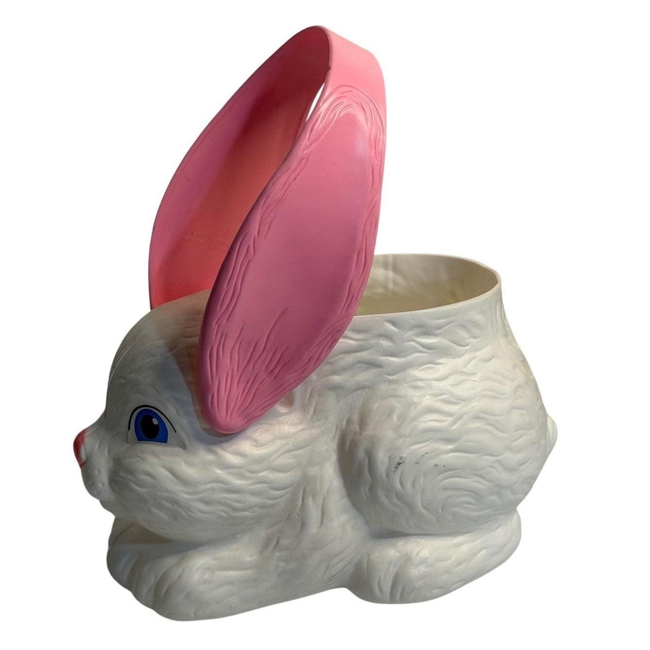 Vintage Pink Plastic Easter Basket - Etsy