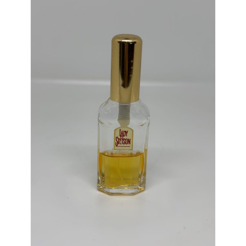 VTG Lady Stetson Eau De Cologne Spray 0.5 Fl Oz Perfume Gold Cap Old Stock 45% bild 3