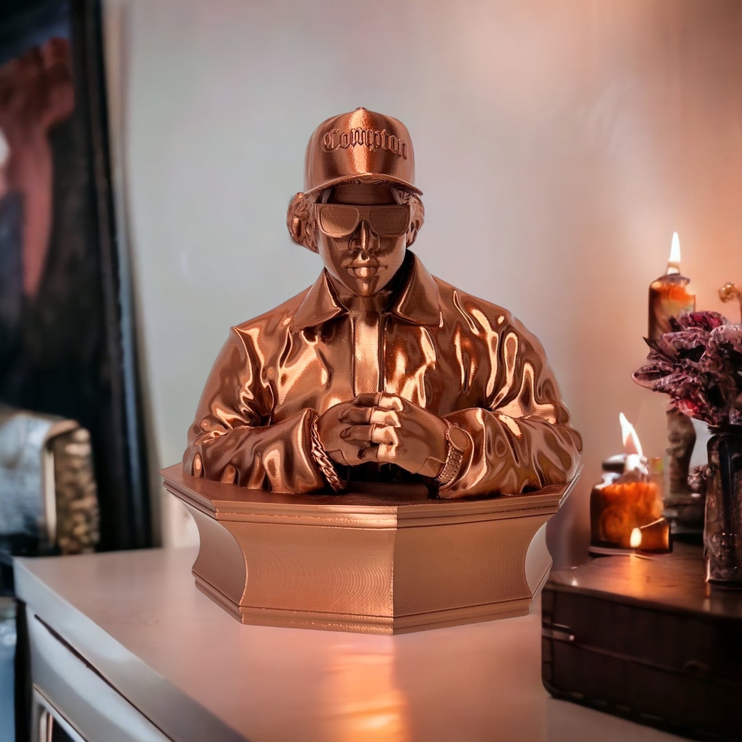 Eazye Bust NWA Eric Wright Sculpture Statue V1 Etsy(07)