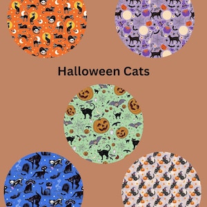 Halloween Cats Dexcom, Libre, Omnipod, CGM Covers, 5 Pack