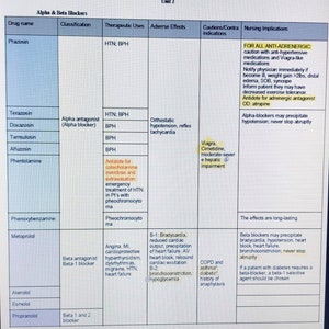 Guía de estudio de farmacología para enfermería con más de 40 páginas de información/Notas de la escuela de enfermería