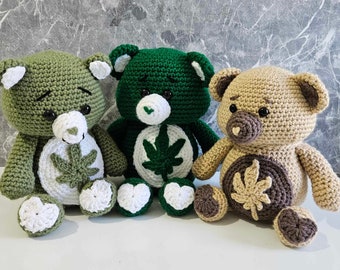 Stash Bear Crochet Pattern