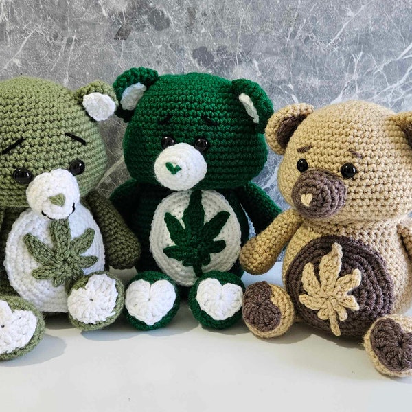 Stash Bear Crochet Pattern