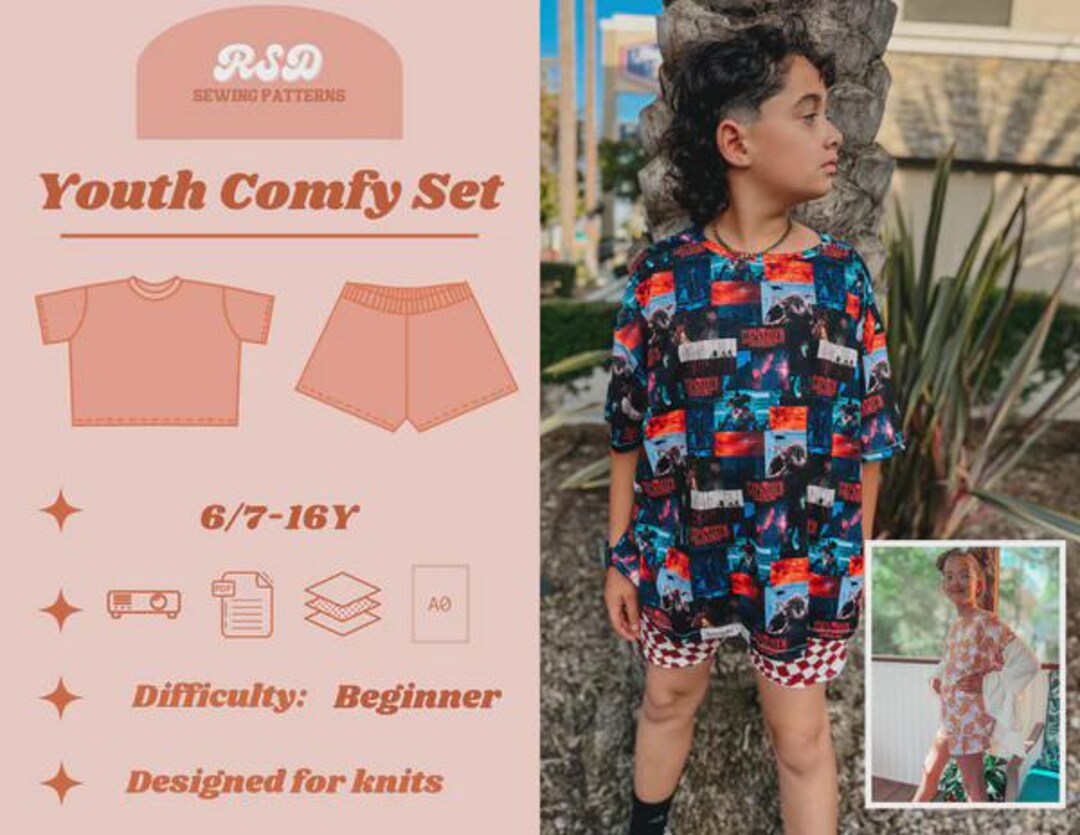 RSD Youth Comfy Set PDF Sewing Pattern - Children Baby Toddler Sewing ...