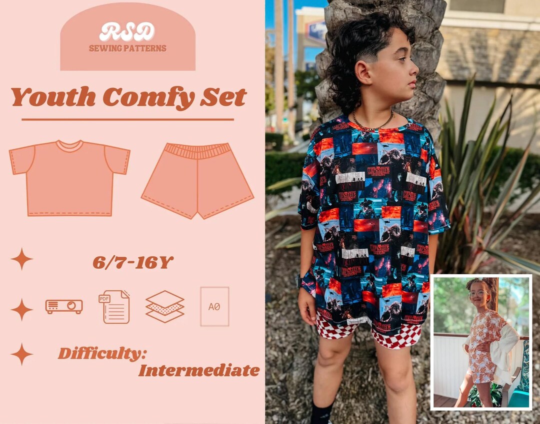 RSD Youth Comfy Set PDF Sewing Pattern - Children Baby Toddler Sewing ...