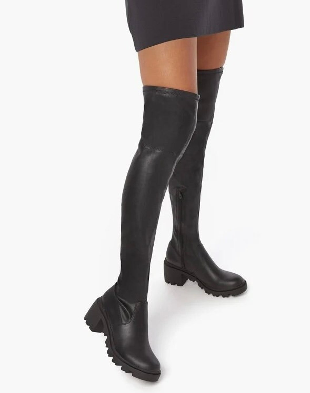 flat over the knee boots cheap