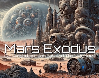 Mars Exodus / Una novela gráfica: la última resistencia de la humanidad contra la IA, escrita con ayuda de la IA.