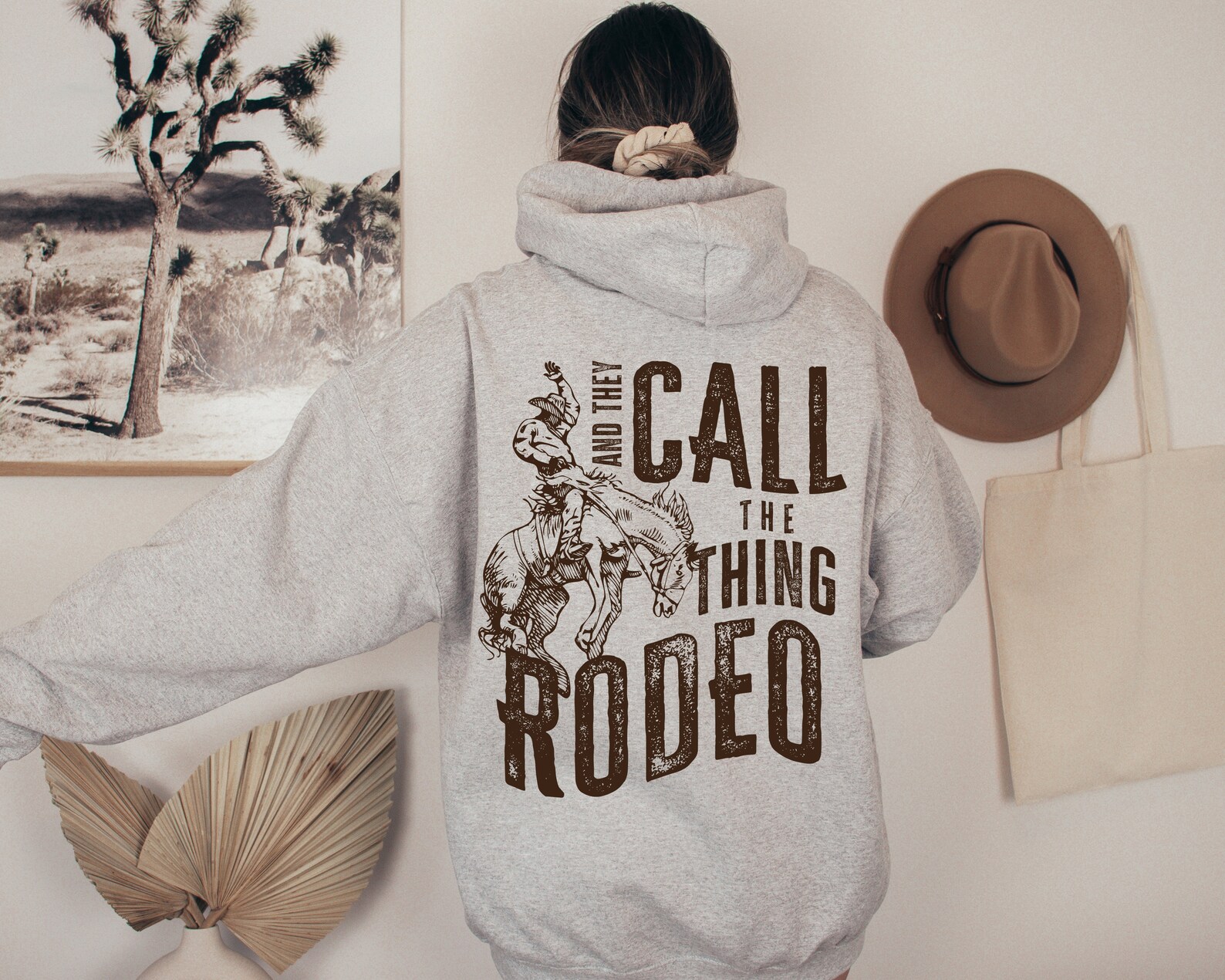And They Call the Thing Rodeo Hoodie / Sweatshirt Rodeo Etsy