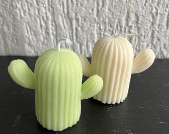 Cactus Candle | Vegan | Handmade - Set of 2 candles