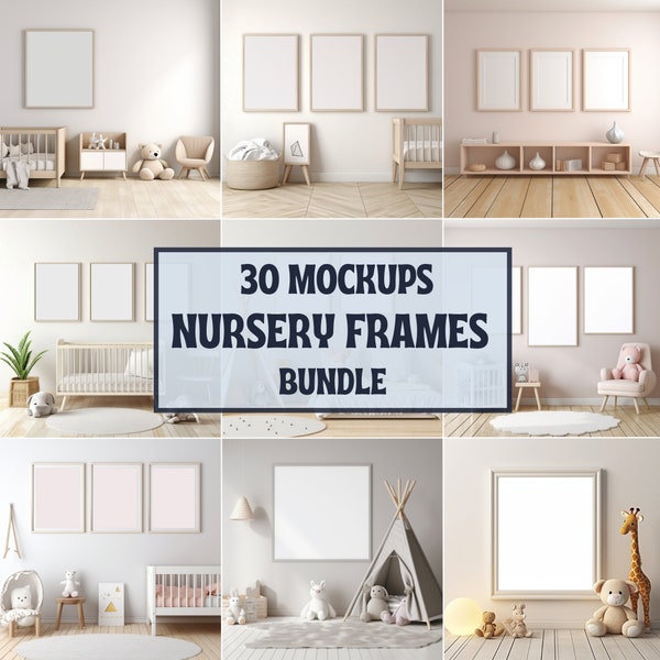 Nursery Framed Art Etsy