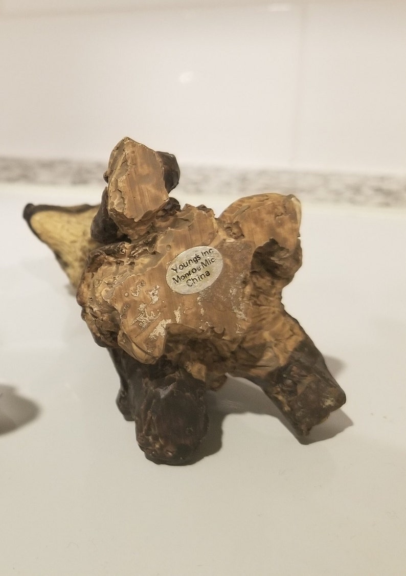 Cattle Dog Figurine Dog Hand Painted Statute Dog Solid Resin Etsy